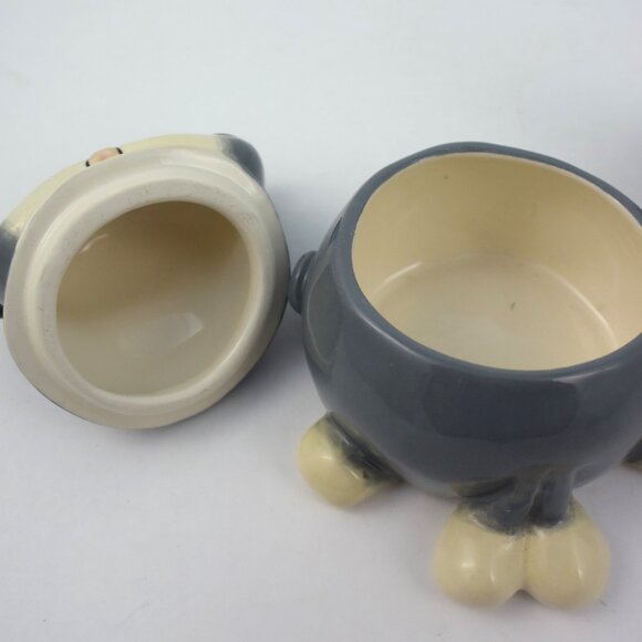 3 Russ Berrie Douglass Ceramic Dog Figurines, Large One is Trinket Box - Picture 2 of 13